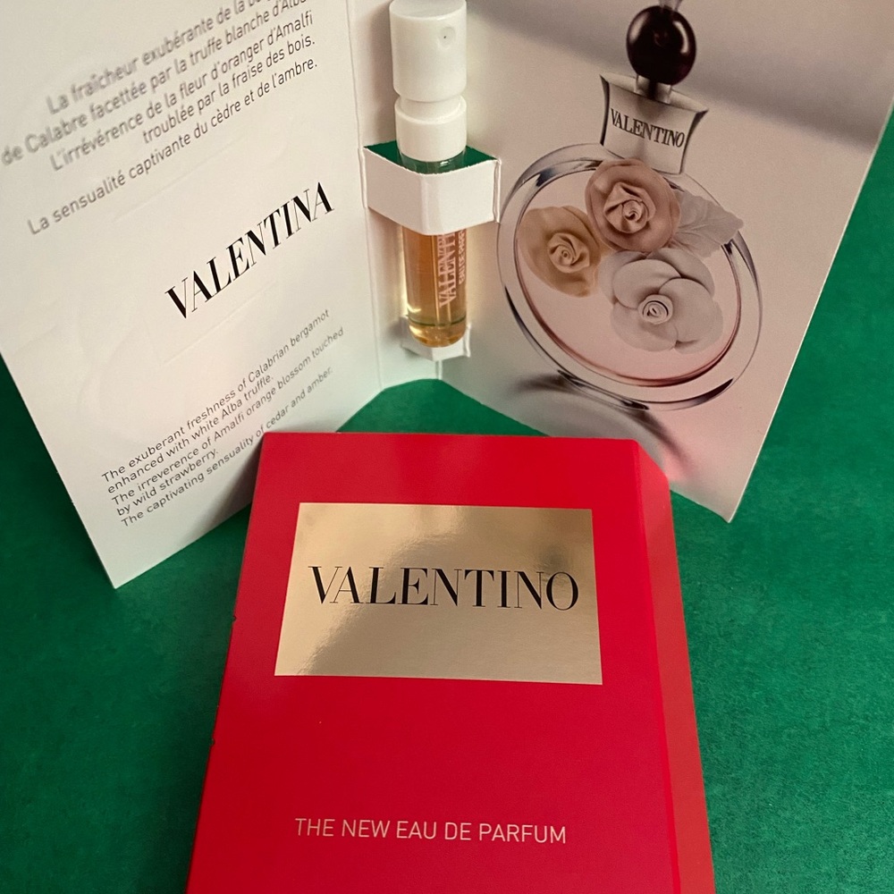2 Authentic Valentino Fragrance Samples! NWT!!